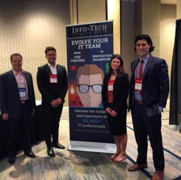 KateQuigley_'s tweet photo. The #ITRG team brought their award winning smiles to #MidmarketCIO today! Check us out if you're attending #MCIOF http://t.co/U8Y2FcwMR7