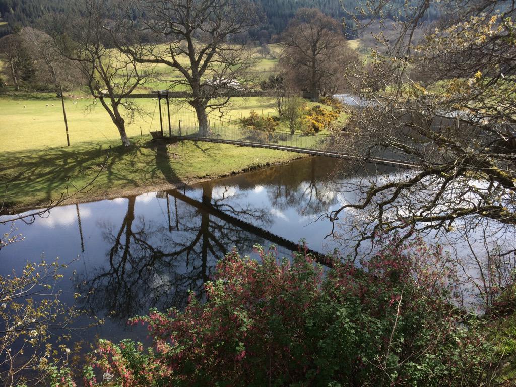 #Reflections River Lyon at Fortingall resplendent in April sunshine <a href="/sykescottages/">Sykes Holiday Cottages</a> <a href="/welcomescotland/">Welcome to Scotland</a> @mvscotland