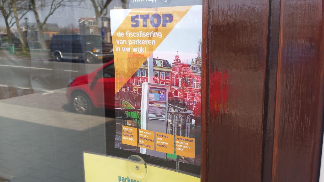 Ook ondernemers verzetten zich tegen invoering Betaald Parkeren in wijken rondom centrum. #slechtbeleid