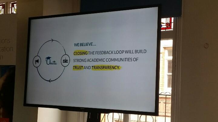 l21_muhammad's tweet image. Anish Bagga - "Are you showing how you are acting on the feedback?" #CloseTheFeedbackLoop 
#Unitu 
#JISCexperts15