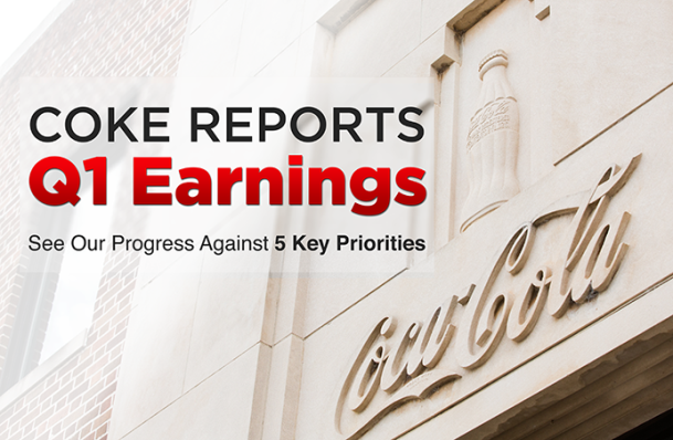 CocaColaCo's tweet photo. RECAP- #CokeCEO @MuhtarKent discusses $KO Q1 2015 earnings. Key takeaways: http://t.co/Hve6ypA05b http://t.co/sD5F8sglKX