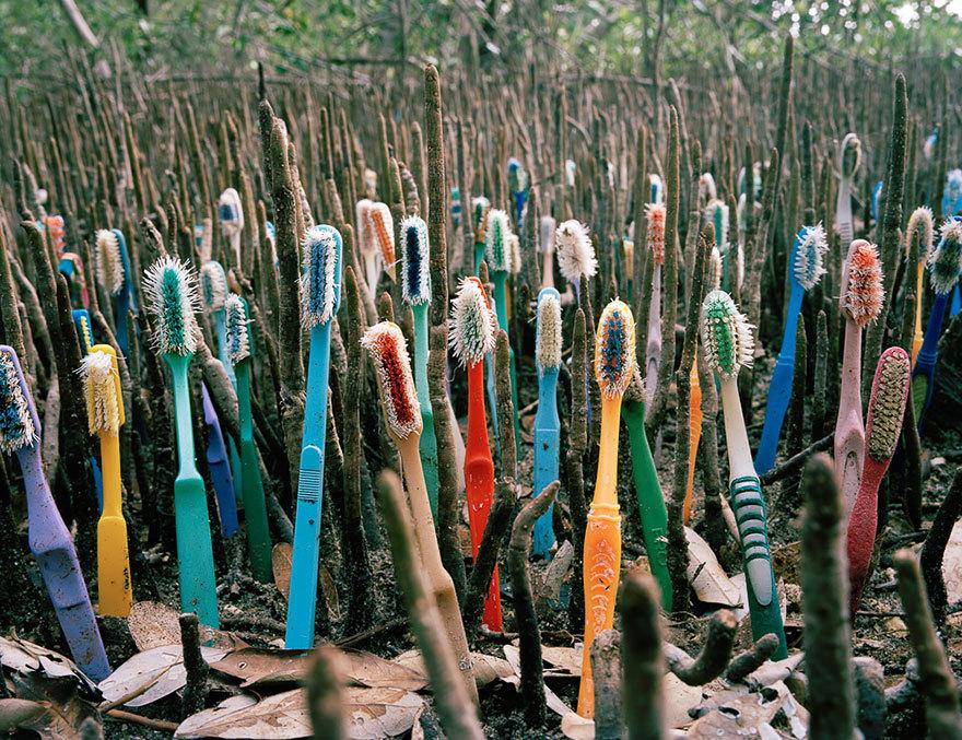 savingoceans's tweet photo. Temporary 'Trash' Artworks Put Our Oceans' Waste In Perspective http://t.co/ixcqInMO0b via @HuffPostArts #EarthDay http://t.co/nrZwDfHHIw