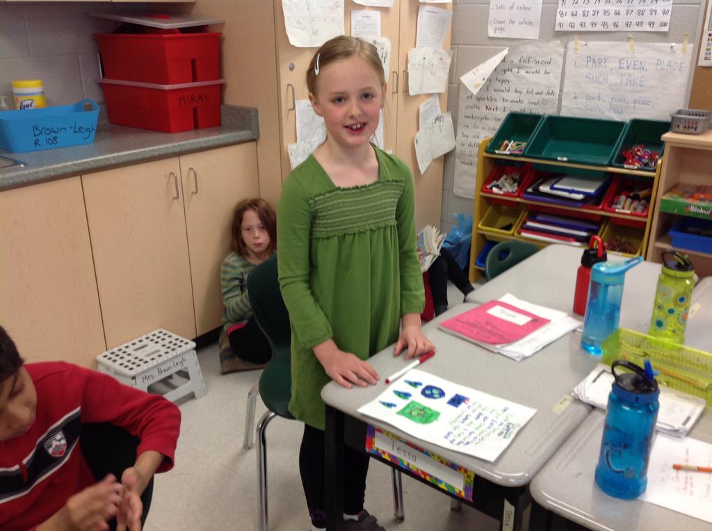 mrsblsclass's tweet photo. Wearing green for Earth Day! @ugdsb @wcwinegardps http://t.co/WtlBnNsZ67