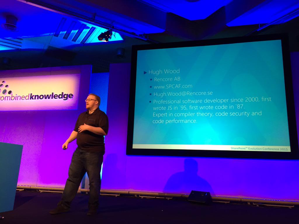 mattein's tweet image. Save the best for the end! @HughAJWood now speaking at #EvoConf #SPCAF