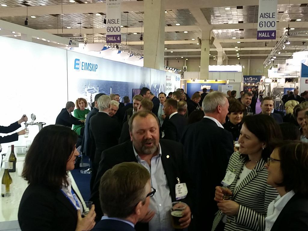 Day 2 at Brussels seafood exhibition