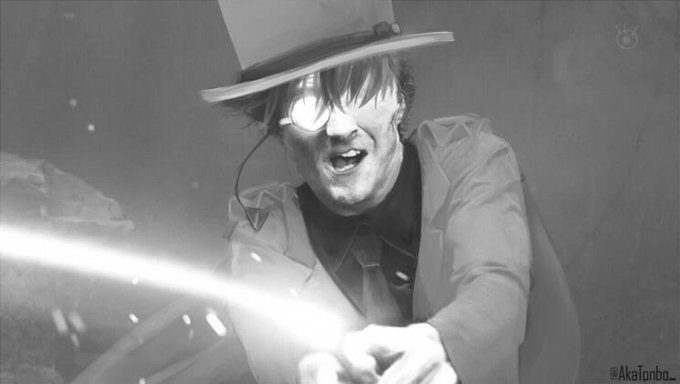 とりあえずモノクロにしとけばなんでもかっこよく見えるのtwitterイラスト検索結果 古い順