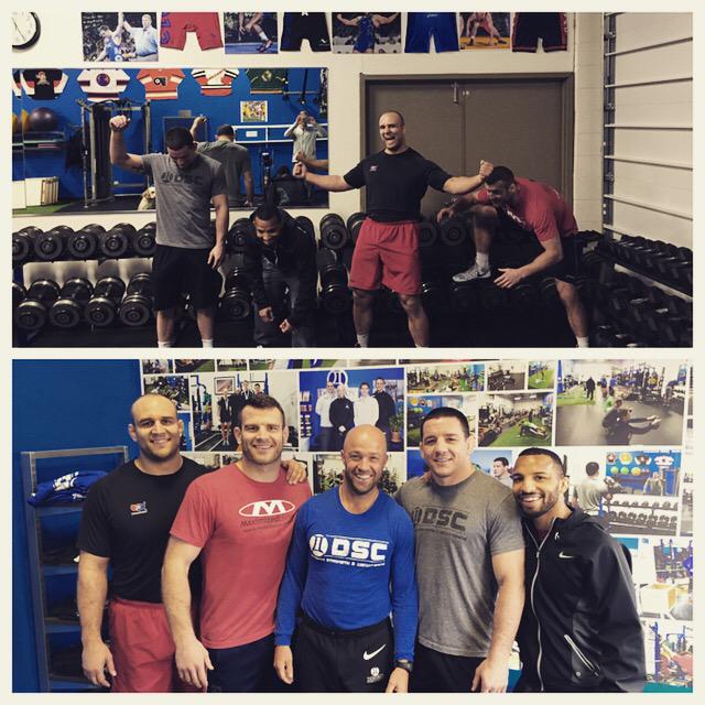 AnthonyDonskov's tweet photo. These guys make me love my job. @driven2dominate @keithgavin84 @TervelDlagnev @JDBergmanUSA #DSCfamily #GableGrip http://t.co/9eVs8qpGTC