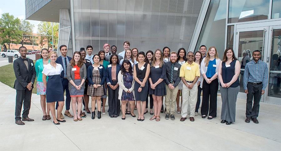 UABForward's tweet photo. UAB recognizes largest honors group ever for securing national, international fellowships. http://t.co/gBgKudv8Qe http://t.co/z9oJrMokka