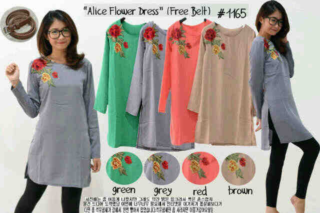Cicy_Collection's tweet photo. #1165-ALICE FLOWER-75rb-import crepe-ld 100-FREE BELT http://t.co/ieMAa7N5Qu