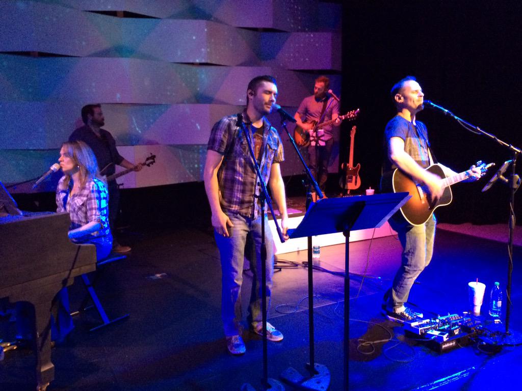 PrevailConf's tweet image. Rehearsals under way for Prevail Worship #prevail2015