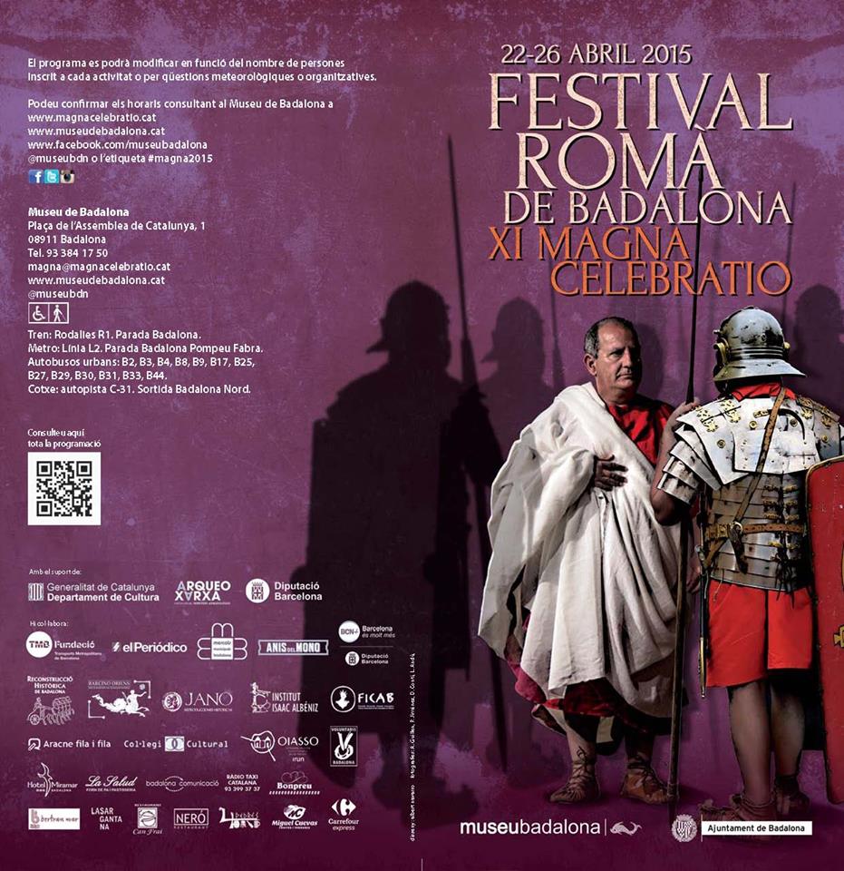 BarcinoOriens's tweet photo. La #Legio II Traiana Fortis i les #Ornatrices de #Barcino Oriens col·laborem en la XI Magna Celebratio #Baetulo http://t.co/if6VdQLgr4