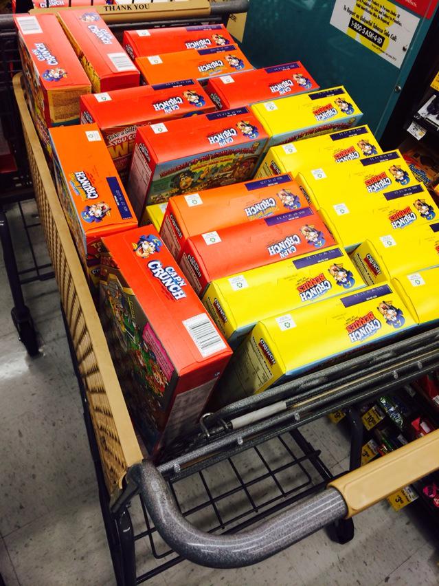 SlapGoHam's tweet photo. When they tell me Captain Crunch is on sale #ReUp http://t.co/g9bdKJcU0m