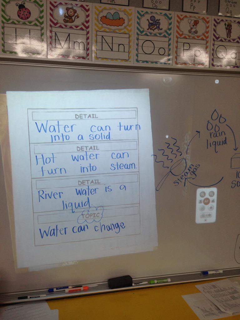 ThomasTXKinder's tweet photo. Our kids are top notch note takers and researchers! #empoweringwriters #changingwater #firstgradeready http://t.co/iJQfAuv3CY