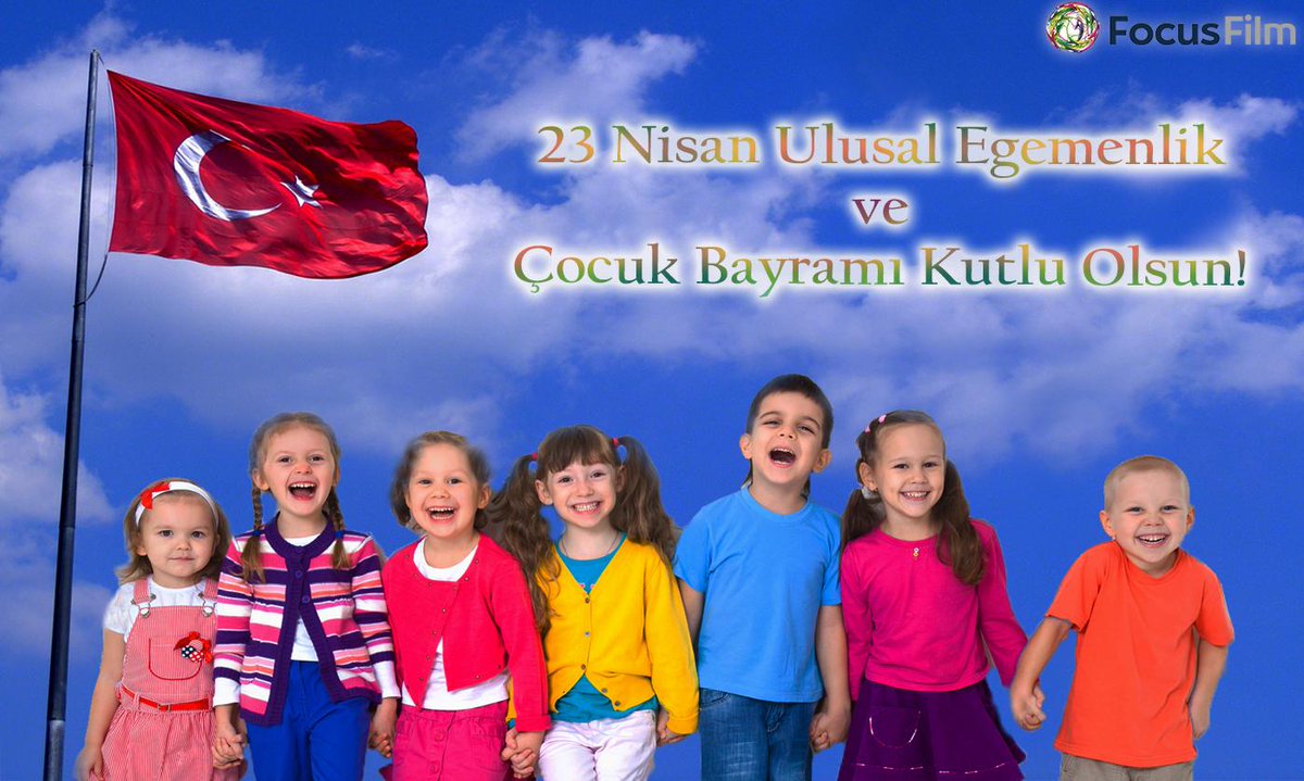 23 Nisan Ulusal Egemenlik ve Çocuk Bayramı kutlu olsun!