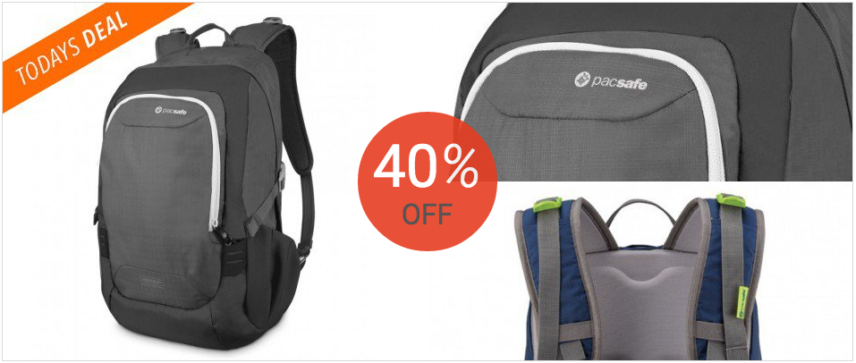 Today's deal—Save 40% off PACSAFE Venturesafe 25L GII liveoutthere.com/deals/pacsafe-…