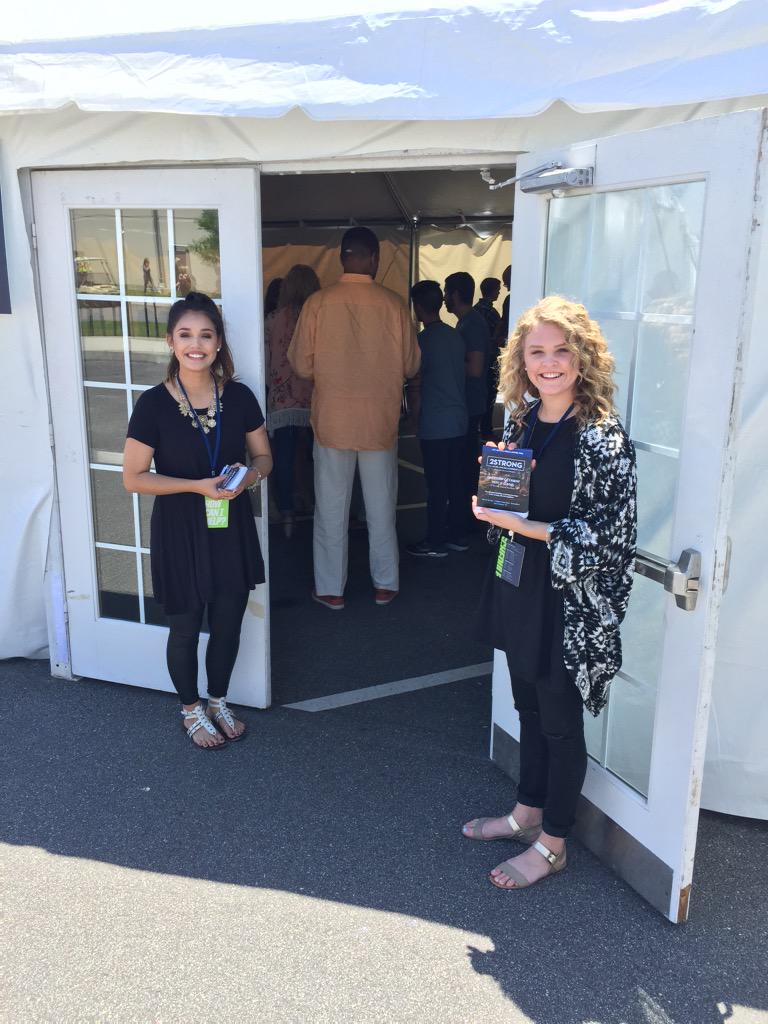 ccinternship's tweet photo. We may be a bit biased, but wouldn't you agree we provide the most good looking greeters here at #ARC15JAX ?? http://t.co/Ypp3w6CZhk