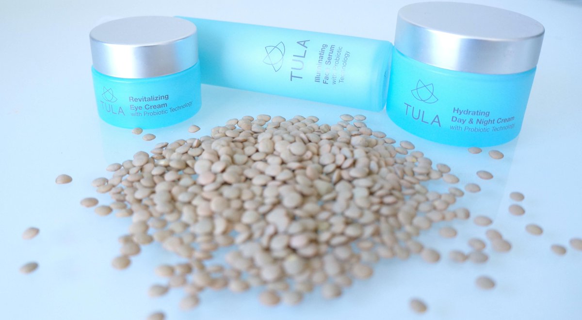 tula's tweet image. Lentils help your skin preserve its radiant, moisturized glow. #TulaForLife #ProbioticTechnology