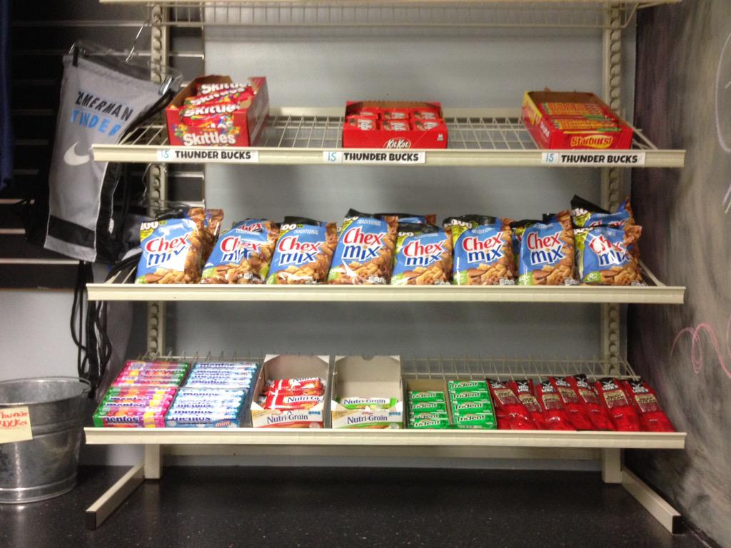 zhschoolstore's tweet photo. High school lunches come check out our stocked shelves and overload of slushies! http://t.co/ruGZjGm1UU