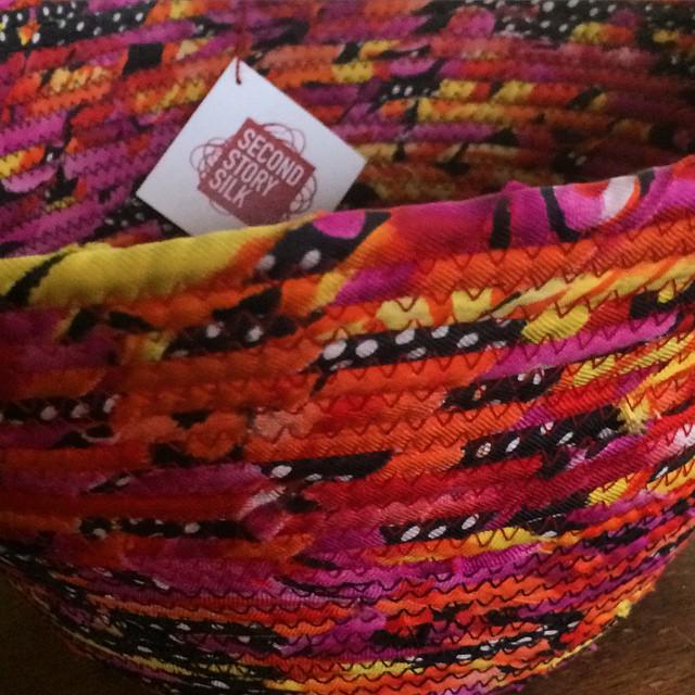 TandyHills's tweet photo. This fab recycled bowl will be part of the silent auction art available in the Gallery at #prairiefest2015 April 25 http://t.co/LTKE5sNKQS