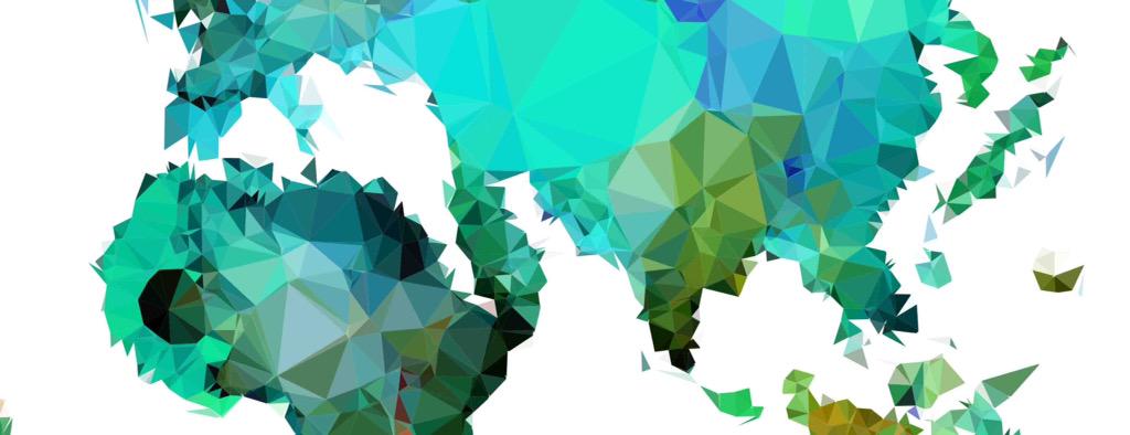 Alsinosko's tweet photo. Seems like polymesh and maps could be a nice match. Playing with #dmesh (artwork by @jessillustrator) #maptime http://t.co/eKho8u2G4M
