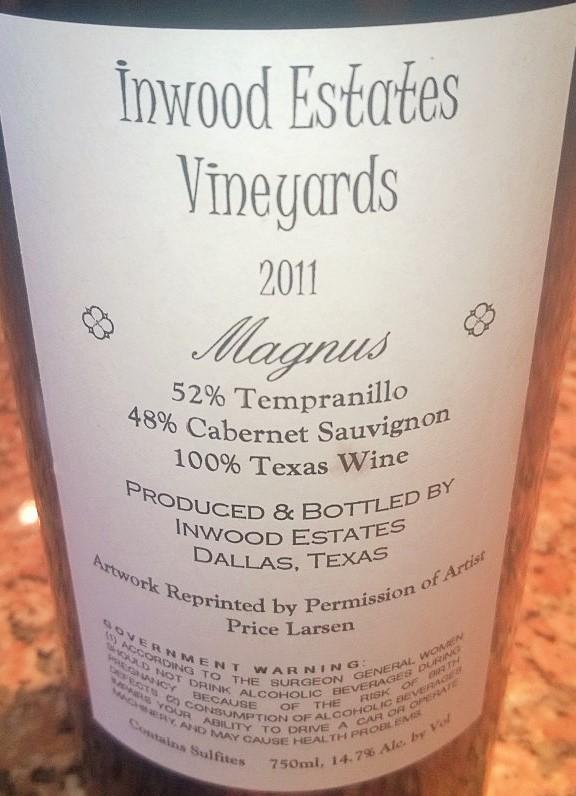 Magnus is near! Tickets available for the 4/25/15 Dinner and Comparative Tasting. #TxWine #GoTexan