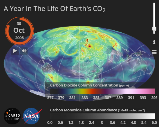 Beautiful Maps (@beautifulmaps) on Twitter photo Watch a Year's Worth of Carbon Dioxide Billow Around the Globe citylab.com/weather/2015/0… <a href="/CityLab/">Bloomberg CityLab</a> <a href="/mslaurabliss/">Laura Bliss</a> Watch a Year's Worth of Carbon Dioxide Billow Around the Globe citylab.com/weather/2015/0… <a href="/CityLab/">Bloomberg CityLab</a> <a href="/mslaurabliss/">Laura Bliss</a>