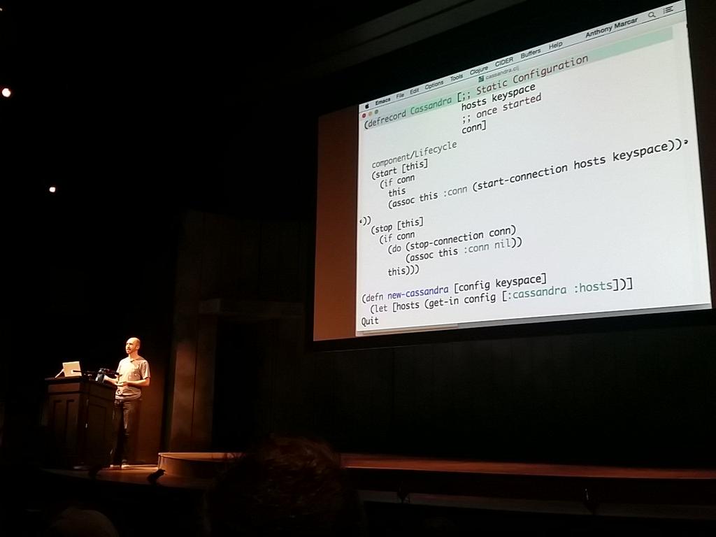 TrampolinRocket's tweet image. Clojure all the way down, 50,000 lines of it, at Wal-Mart: @moocar #clojurewest