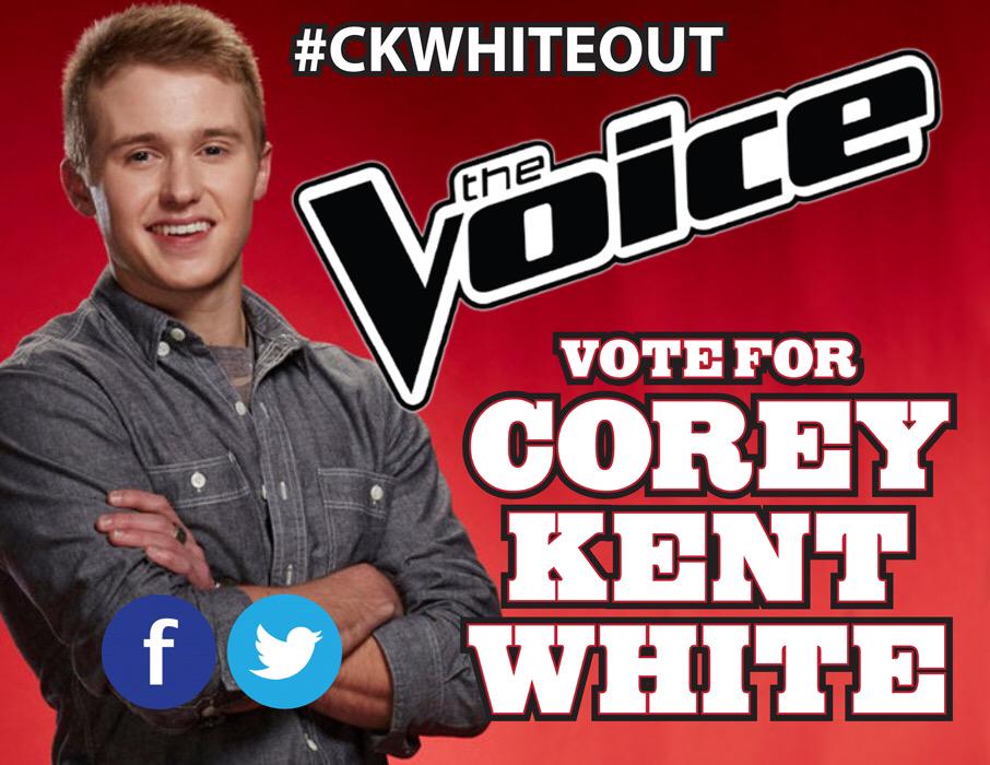KathysTulsaHome's tweet photo. Check out #COREYKENTWHITE original singles on iTunes while we wait for Monday! LOVE!! #CKWHITEOUT http://t.co/Wiy29ugCu4