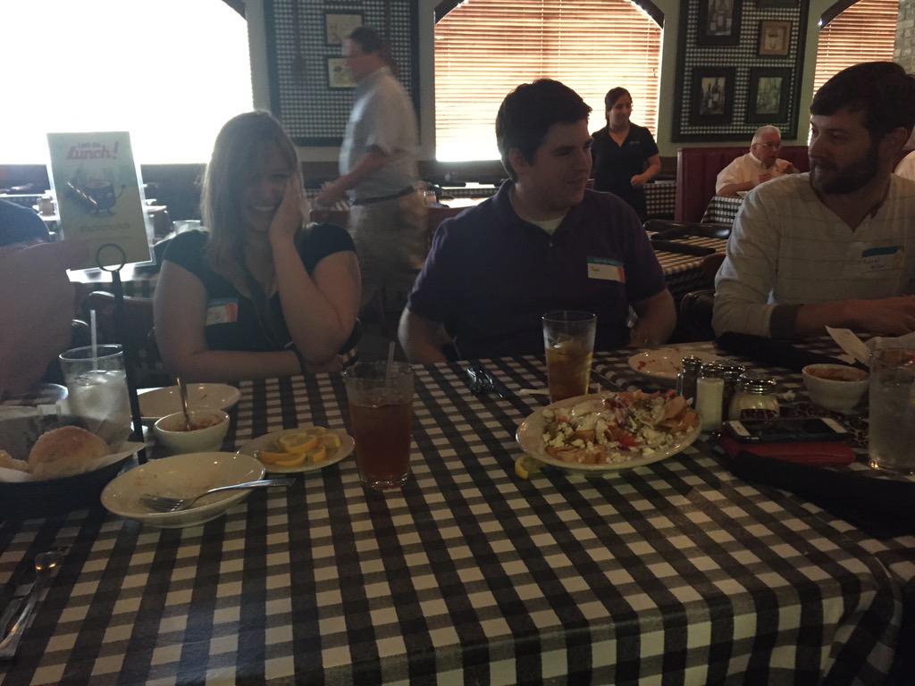 letsdolunchapp's tweet photo. Daredevil, best new TV show at #lunchclub @Ippolitos! Join in on the fun at http://t.co/cfUKM7sOTc and Lunch with us! http://t.co/nrFA5lEWvY