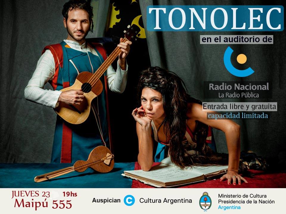 CBPatriaGrande's tweet image. #IMPERDIBLE! Jueves 23 , 19 hs #Tonolec GRATIS