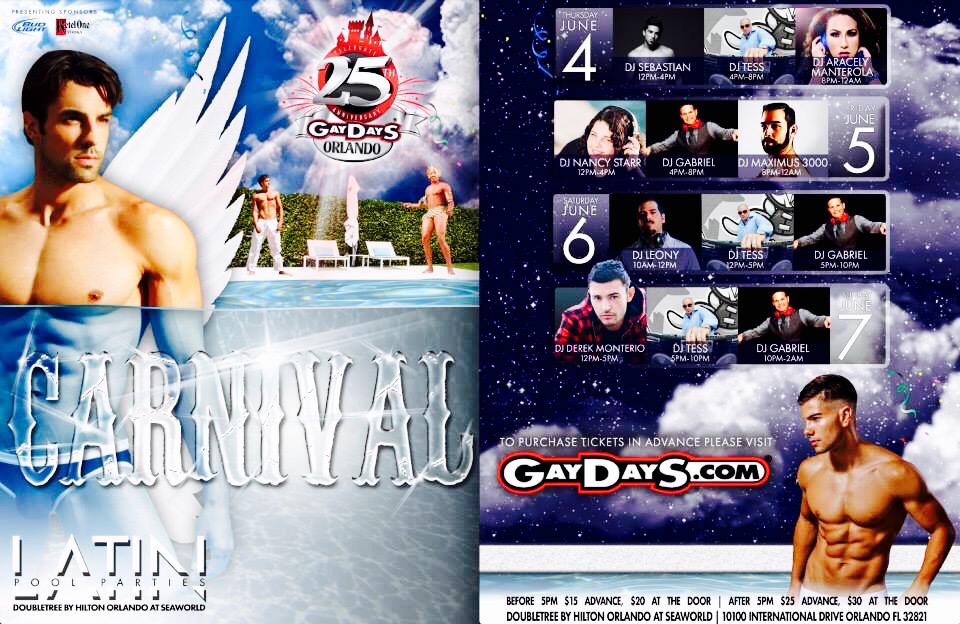 DjAracely's tweet photo. Yasssss!!!! Come see me guys!!!! June 4th! #EDM #Orlando #latinpoolparty #gaydays #djaracely http://t.co/3ReHqpBbnQ