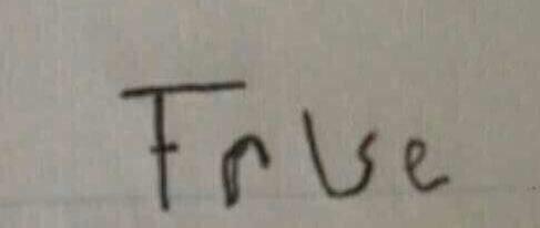 Tyler_Bingham9's tweet photo. not knowing if it's true or false. Me all through out school....lol http://t.co/BLFc3XLYM8