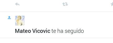 Laraney9's tweet photo. Maneras de que te alegren el día: Que te siga el Argento, weee! #SupportVico http://t.co/KMMjpubybe