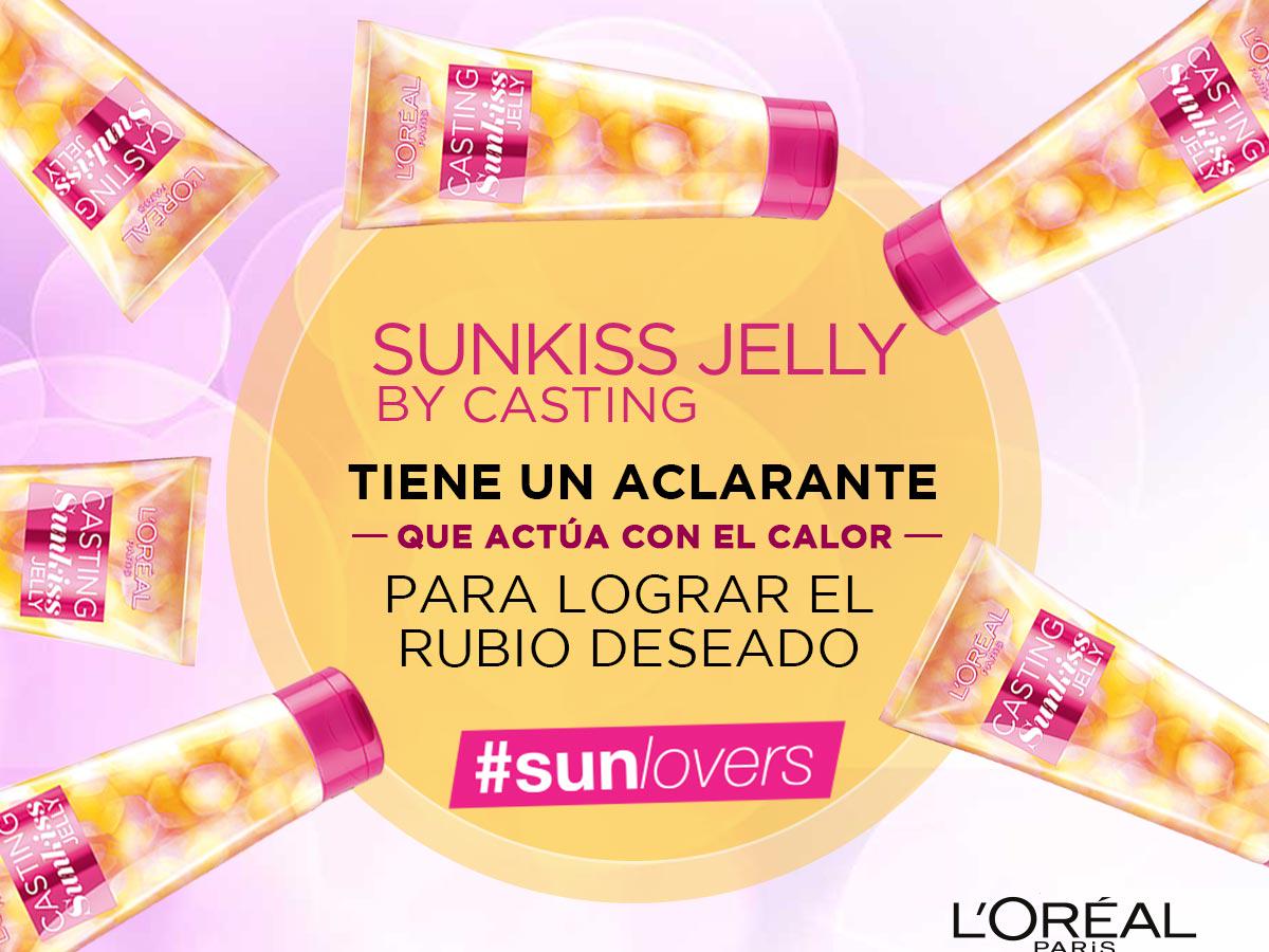 LOrealParisCol's tweet photo. Con el Nuevo Casting Sunkiss Jelly podrás aclarar tu pelo de forma progresiva y natural. #SunLovers http://t.co/JncaA3mwwf