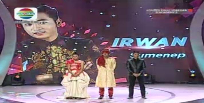 Indosiar's tweet photo. Selamat @DA2_Irwan mendapat polling SMS sementara tertinggi #DAcademy2 http://t.co/voSCviNd0W