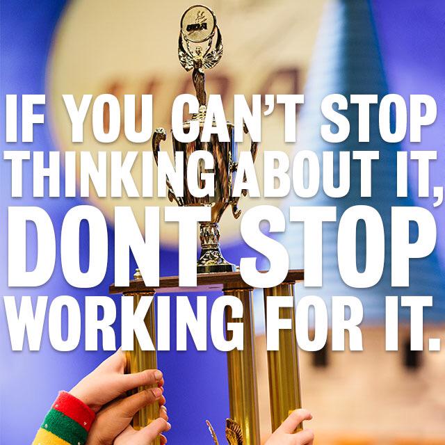 UDAnews's tweet photo. Mid week motivation for you! Don't stop, no matter what! http://t.co/JvSv2fGRCZ