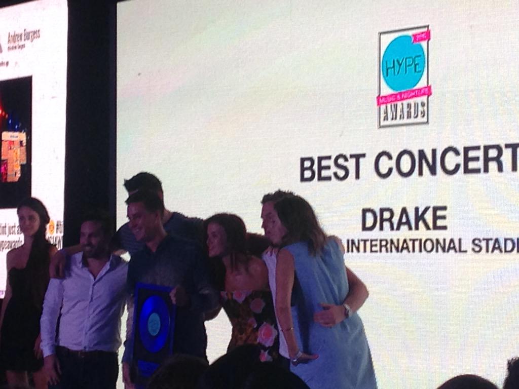 Started from the bottom, now we're here #HypeAwards #GetLoud @WeAreHypeMag #winners