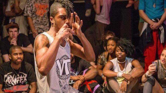 vibesofdance's tweet photo. Kadeem Shakes in the tuting contest at paradox. #vibrationsofdance #hardstyle #hardstyledance #shuffling #baltimore http://t.co/pxgSwFXgca