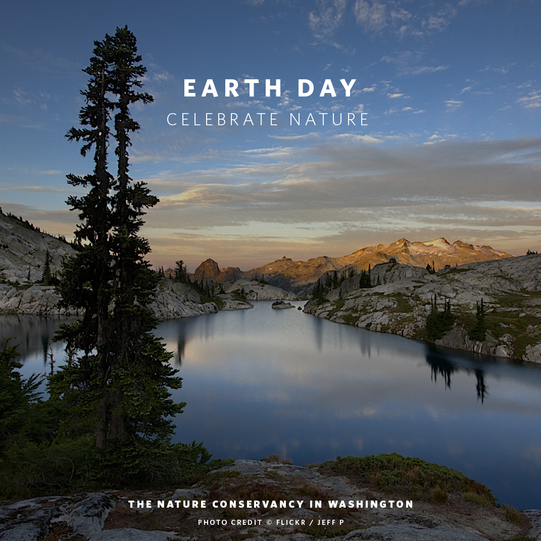 Conserve_WA's tweet photo. "Today is your day, your mountain is waiting so get on your way!" // Dr. Seuss #EarthDay @WAStatePks are FREE! http://t.co/IGZZmjgo4r