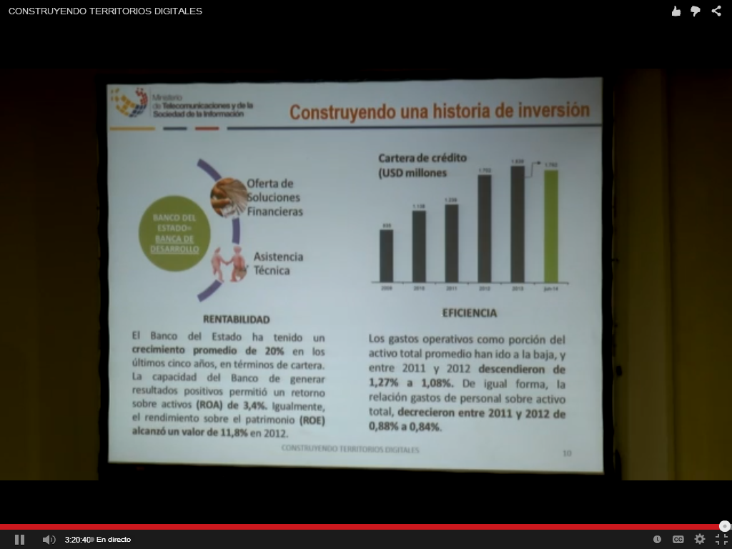 Hoy en vivo el Foro Informativo Construyendo#TerritoriosDigitales @GestoraZamoraCh  @infocentrosecua @infopanguintza