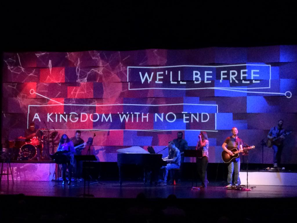 PrevailConf's tweet image. Worship | Session One #prevail2015