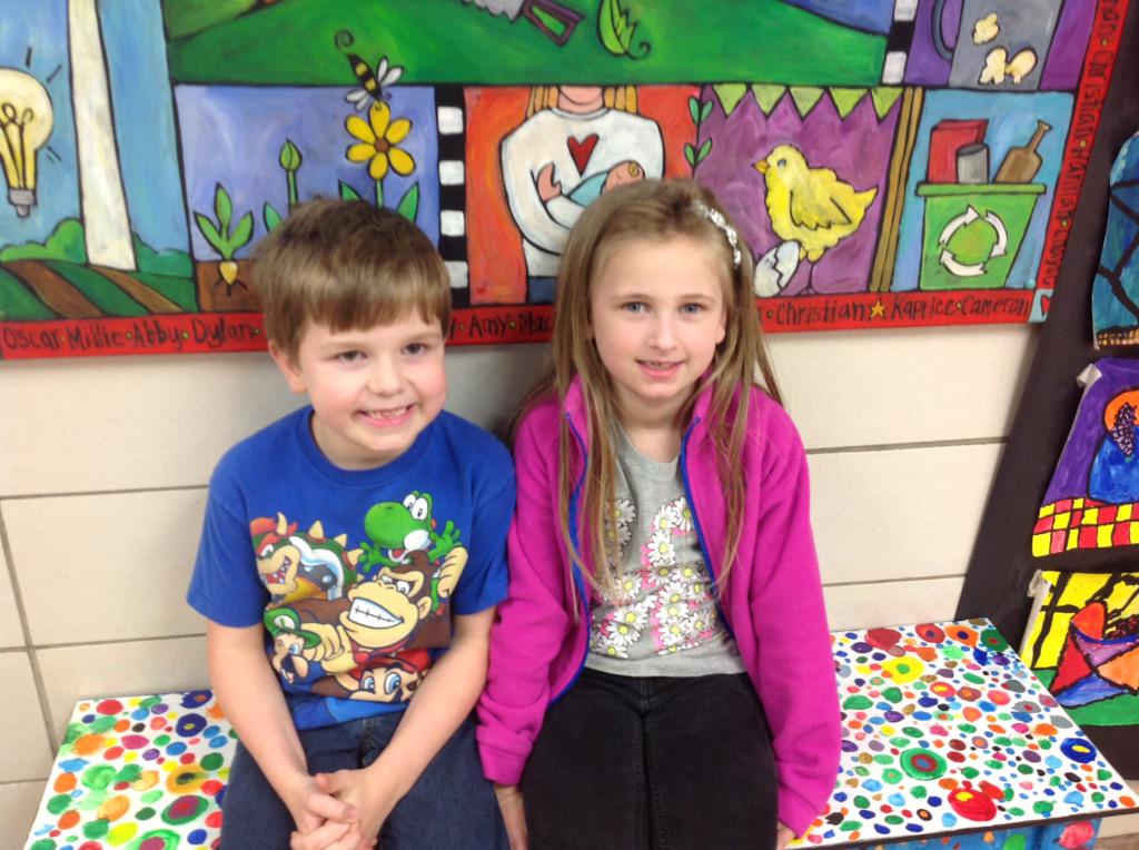 wrightreader's tweet photo. Great March Readers from Mrs. Spangler's @spangler1st class!   It's been fun to read The Enormous Egg every night! http://t.co/iAD5mWu9CF