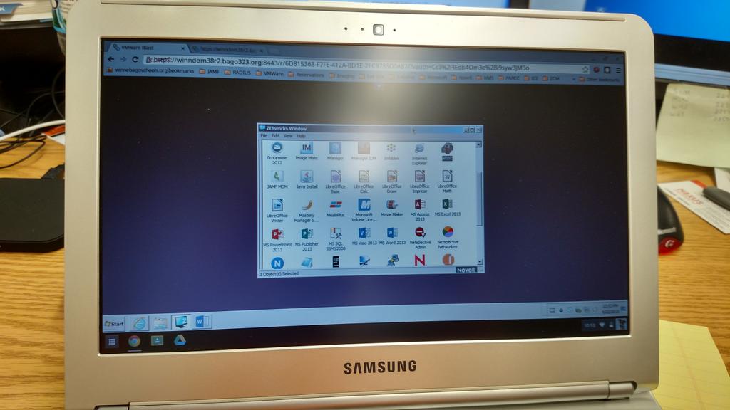 A windows image running on a Chromebook?? Coming soon to a bago classroom near you!