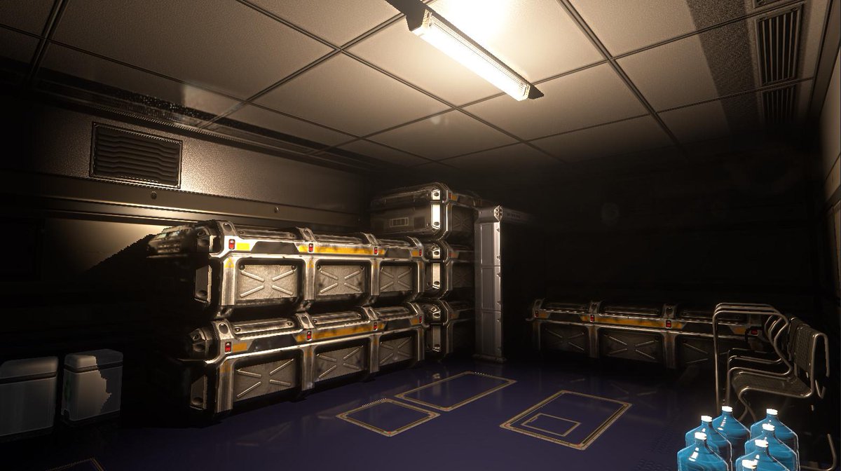 InfiniteEchoGD's tweet photo. Testing for new Alloy for #Unity5, it looks a lot different. | #InfiniteEchoGame #gamedev #alldev #fps #scifi http://t.co/j1NTleuNSN