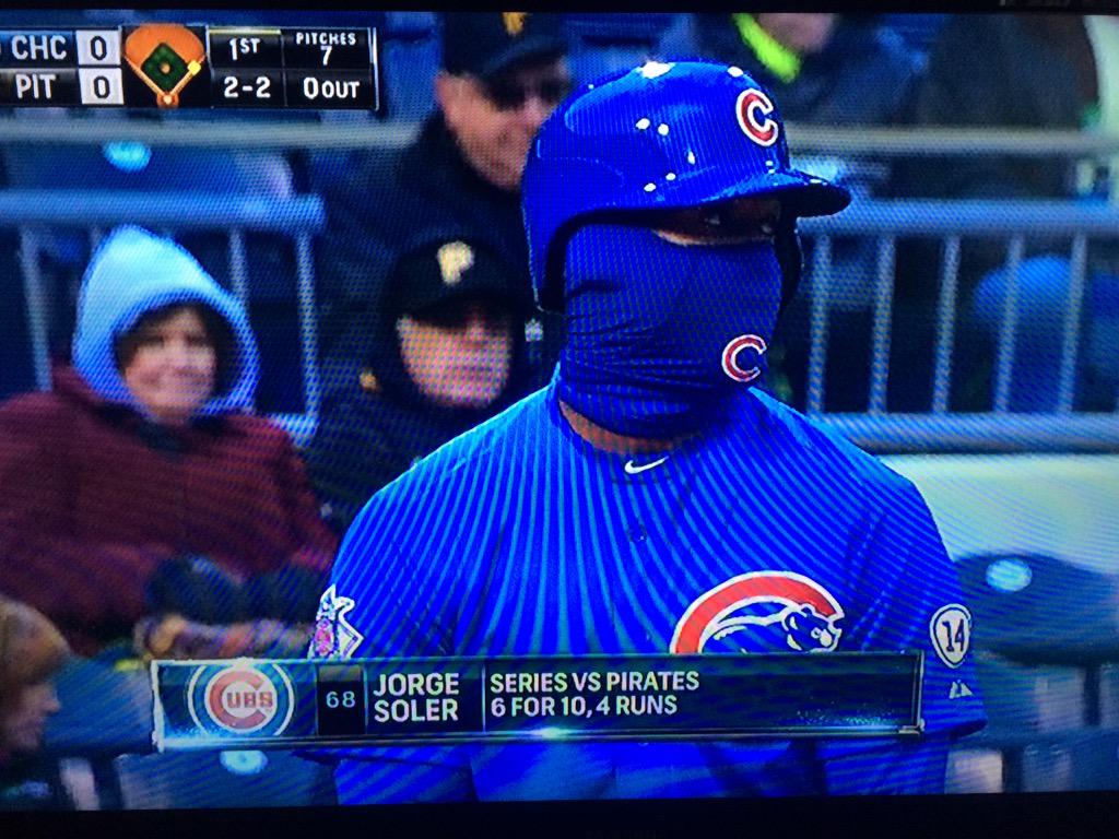 Big Cat on X: No one hates the cold more than Jorge Soler   / X