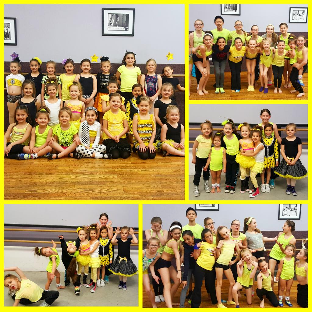 AspireDanceCo's tweet photo. Aspire showing love and support for Valory today! 💛💛💛 #danceforvalory #iamadanceragainstcancer #circleofhope http://t.co/PWXEjoeVRO
