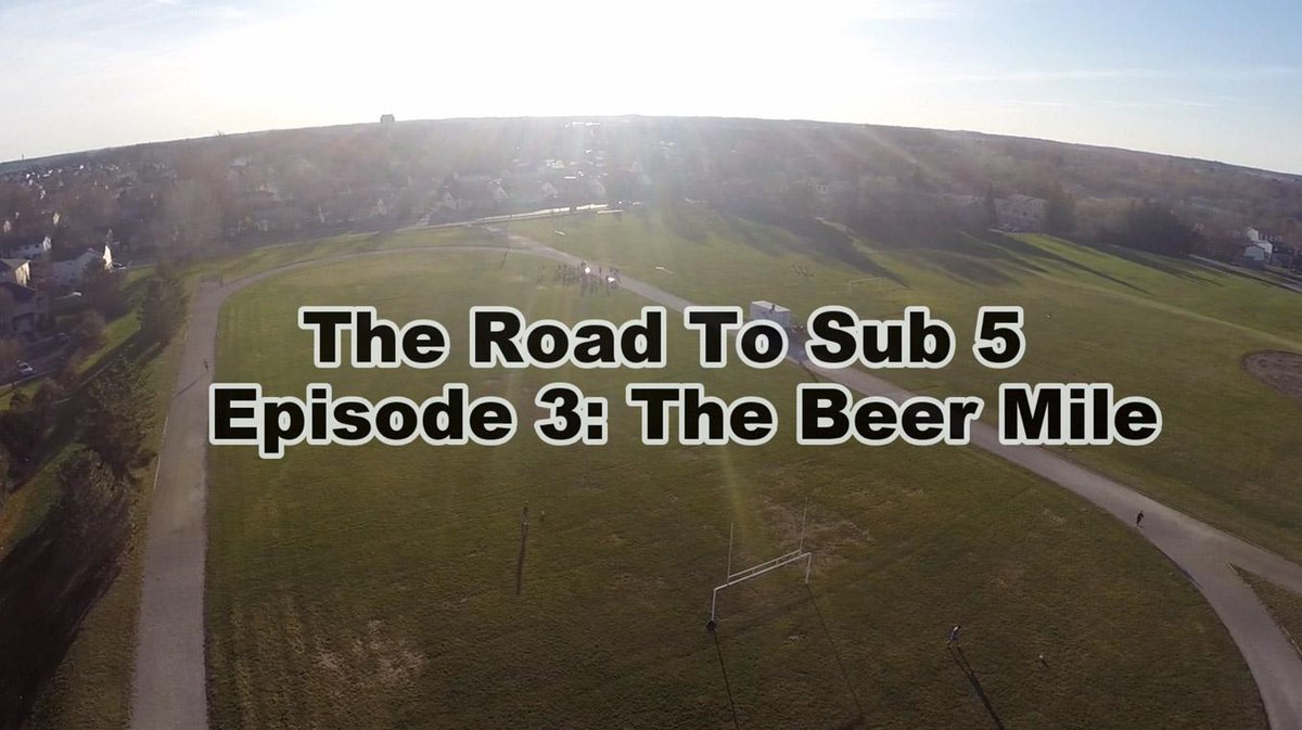 Trackie's tweet image. [VIDEO] Lewis Kent goes after the #BeerMile World Record - How fast does he go? Find out: trackie.com/track-and-fiel…