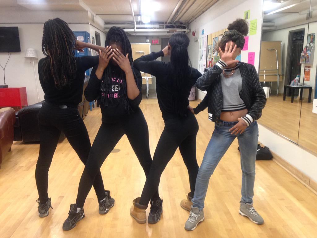 2903120D's tweet photo. Missin a few but the girls of #ASWANK In preperation for stomp @StompTO #STOMP2015 http://t.co/sPTW59RwMO