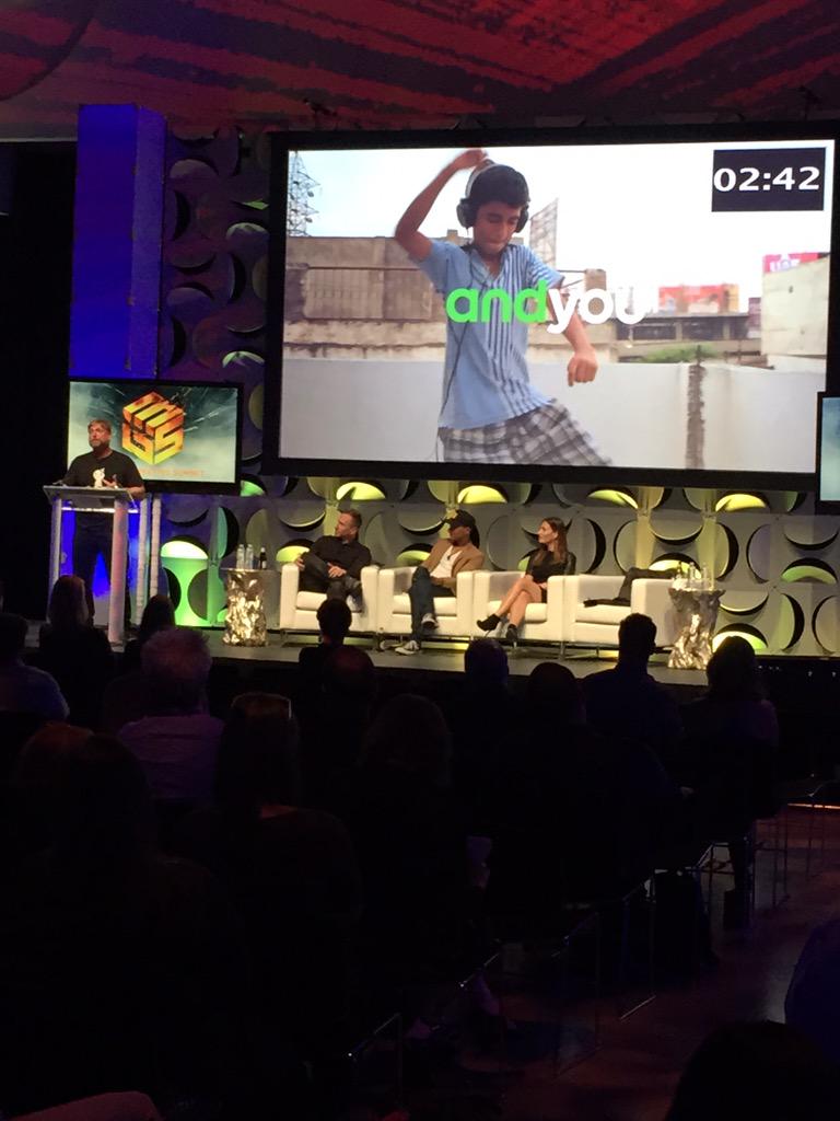 Nimble88's tweet photo. Matt Bretz doing the dance at #GMS15 take a bow and a breathe @ayzenberg @alistdaily http://t.co/gnTXEu0eF7