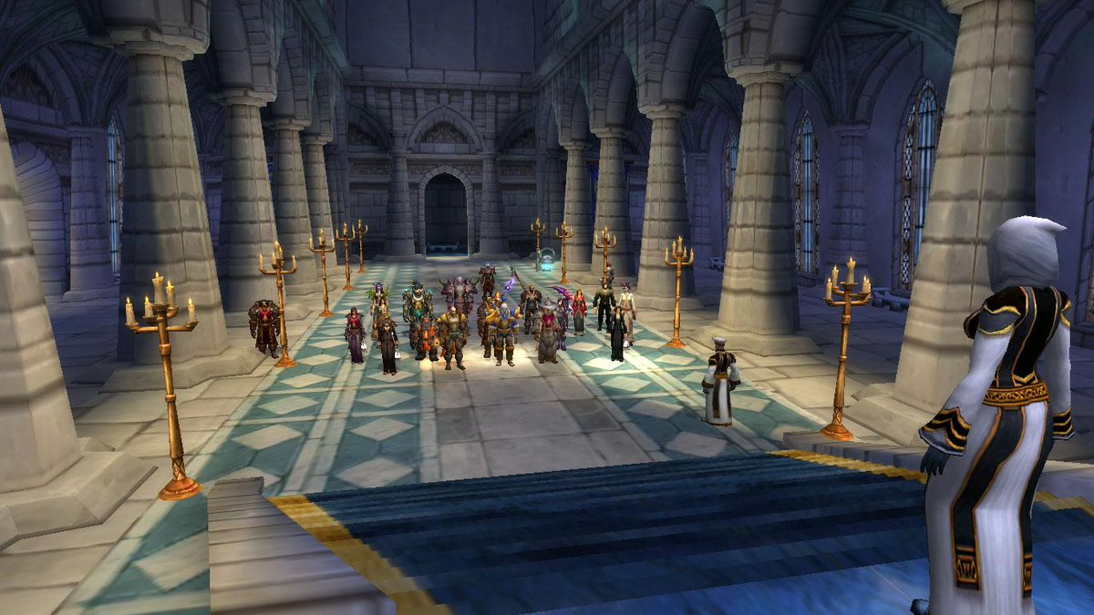 AlexVLutgardis's tweet image. La cérémonie commence dans le plus grand silence ! #Warcraft #RolePlayEvent
